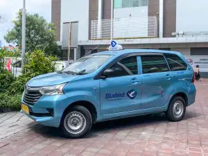Blue Bird Taxi for transportation in Bali