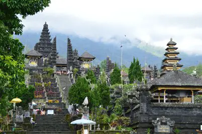 Views of the Besakih Mother Temple, Bali