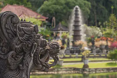 Views of Tirta Ganga temple, Bali